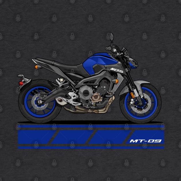 Motorbike Yamaha MT09 by idrdesign